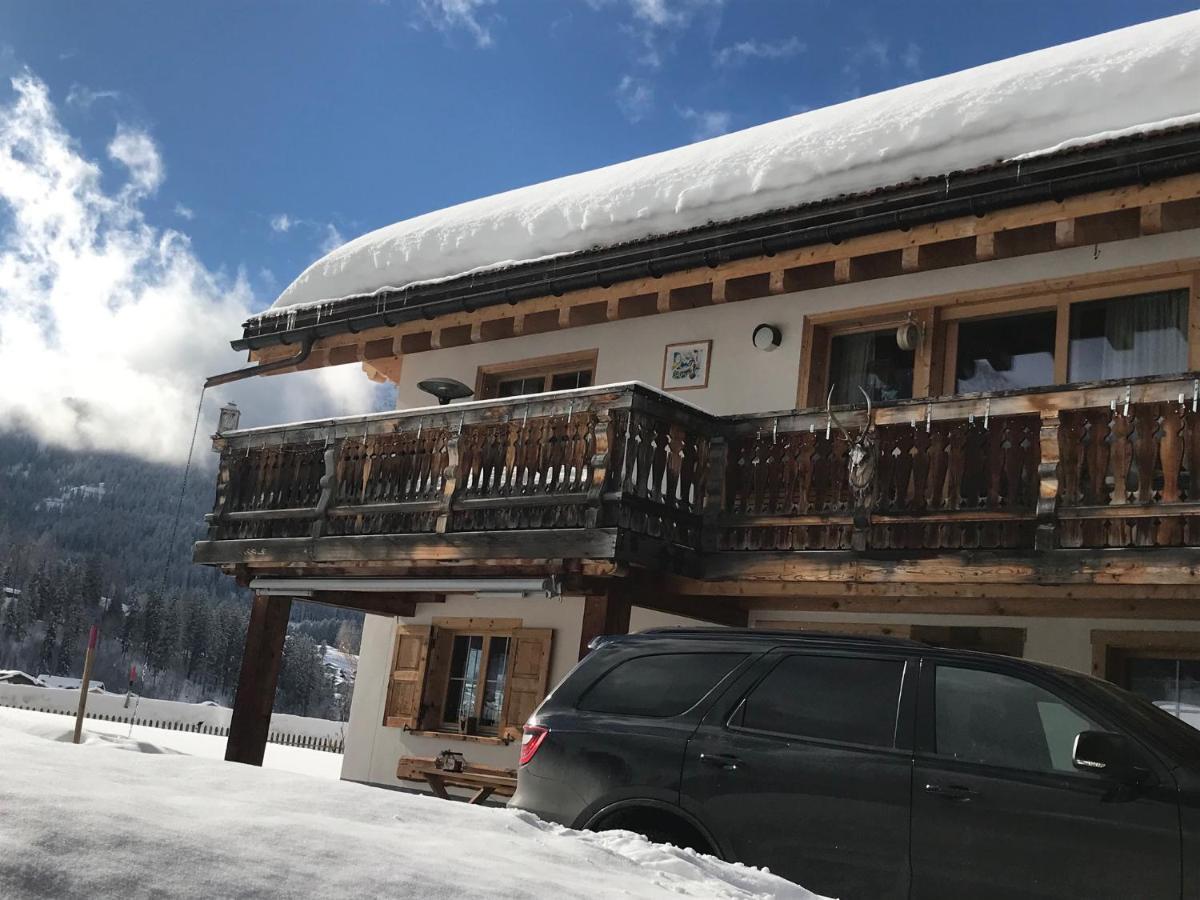 Ferienwohnung Uf Z'Enisch Klosters Buitenkant foto